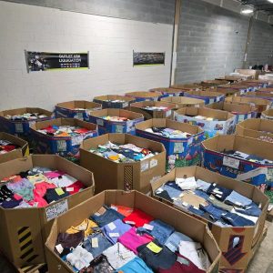 mixed brand & size clothing pallet – 200 pieces – brand new & authentic