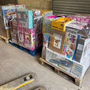 kids toys pallet – 200 pieces – brand new & authentic