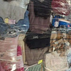premium winter clothing lots – 200 pieces of assorted adult & children’s apparel